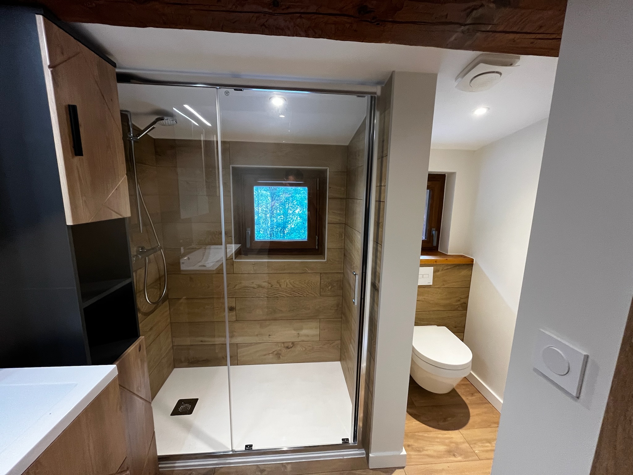 Travaux de plomberie réalisés lors de la rénovation d'une partie de maison à Briançon