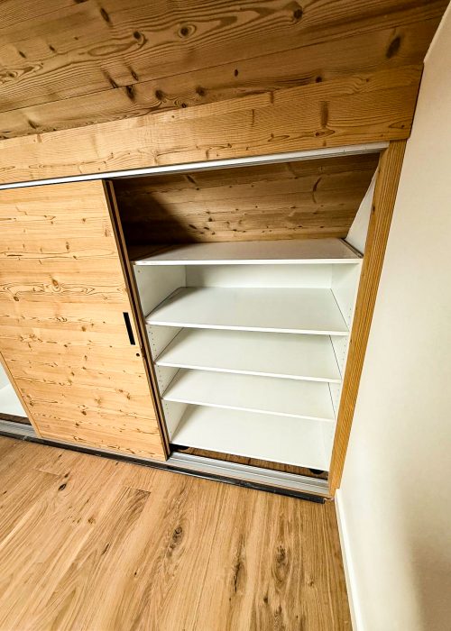 Dressing sur mesure sous pente