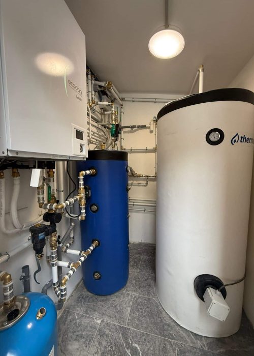 Installation pompe à chaleur dans une maison dans les Hautes-Alpes